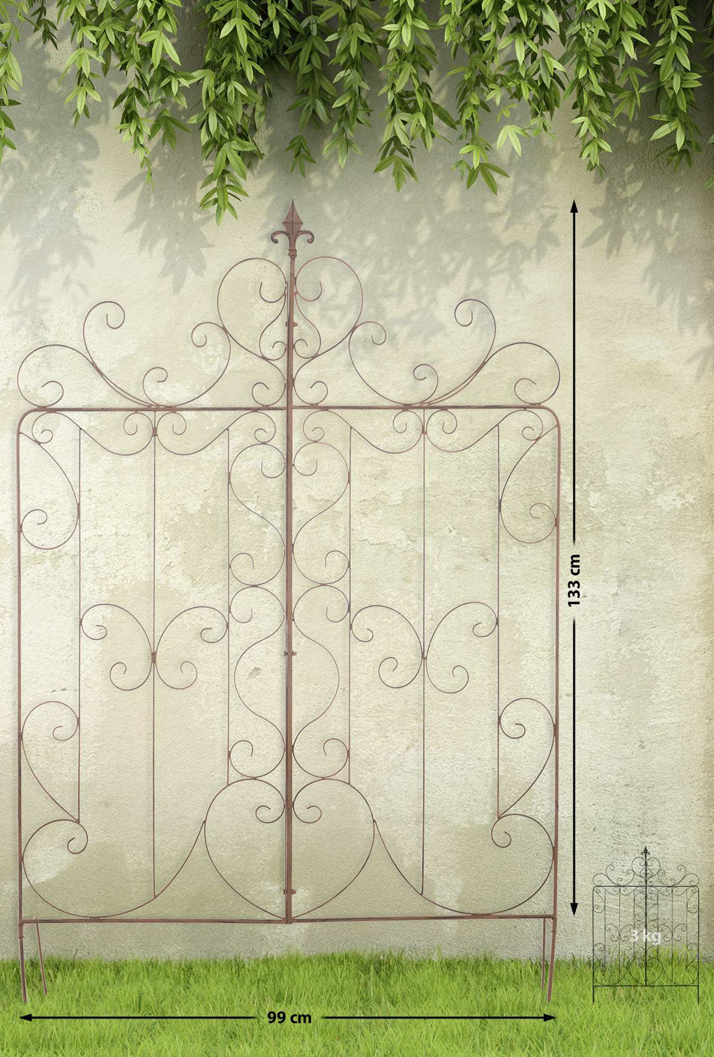 Spaljé Mandevilla 133 x 99 cm