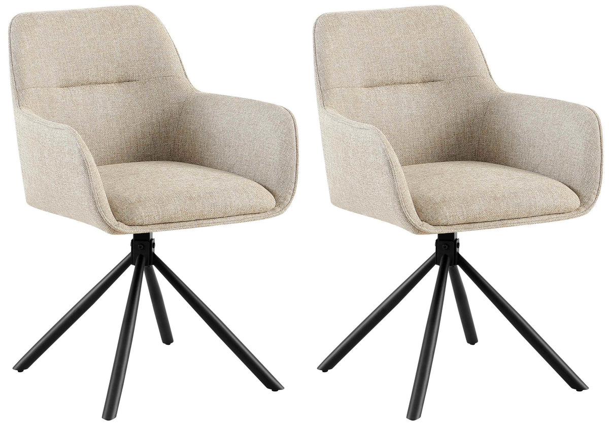 2-pack stol Tipton tyg