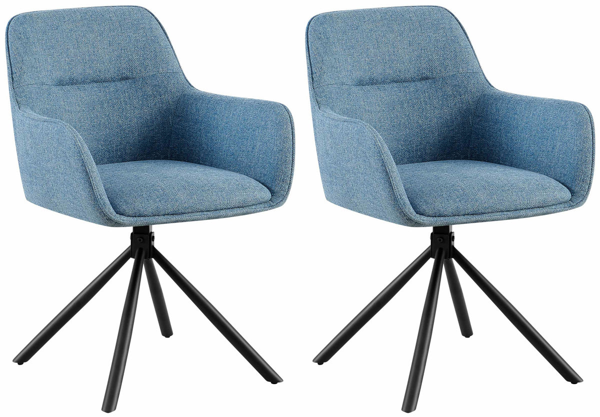 2-pack stol Tipton tyg