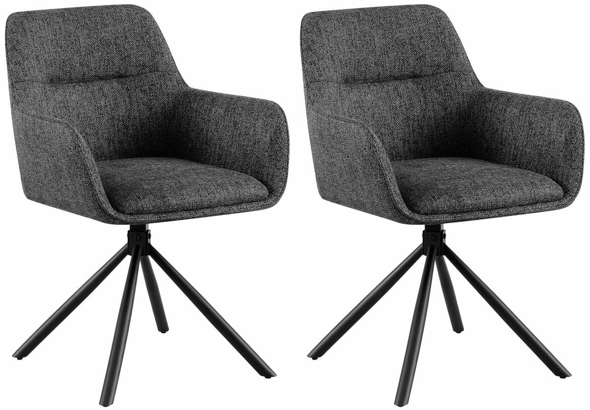 2-pack stol Tipton tyg