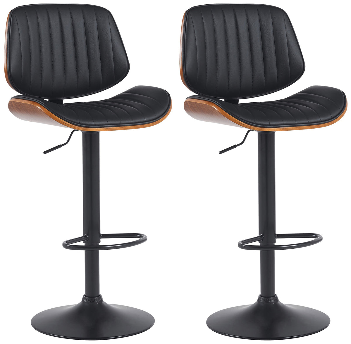 2-pack barstol Clawson konstläder