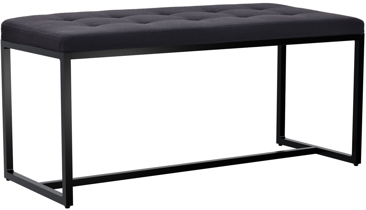 Sittbänk Barci med svart stativ