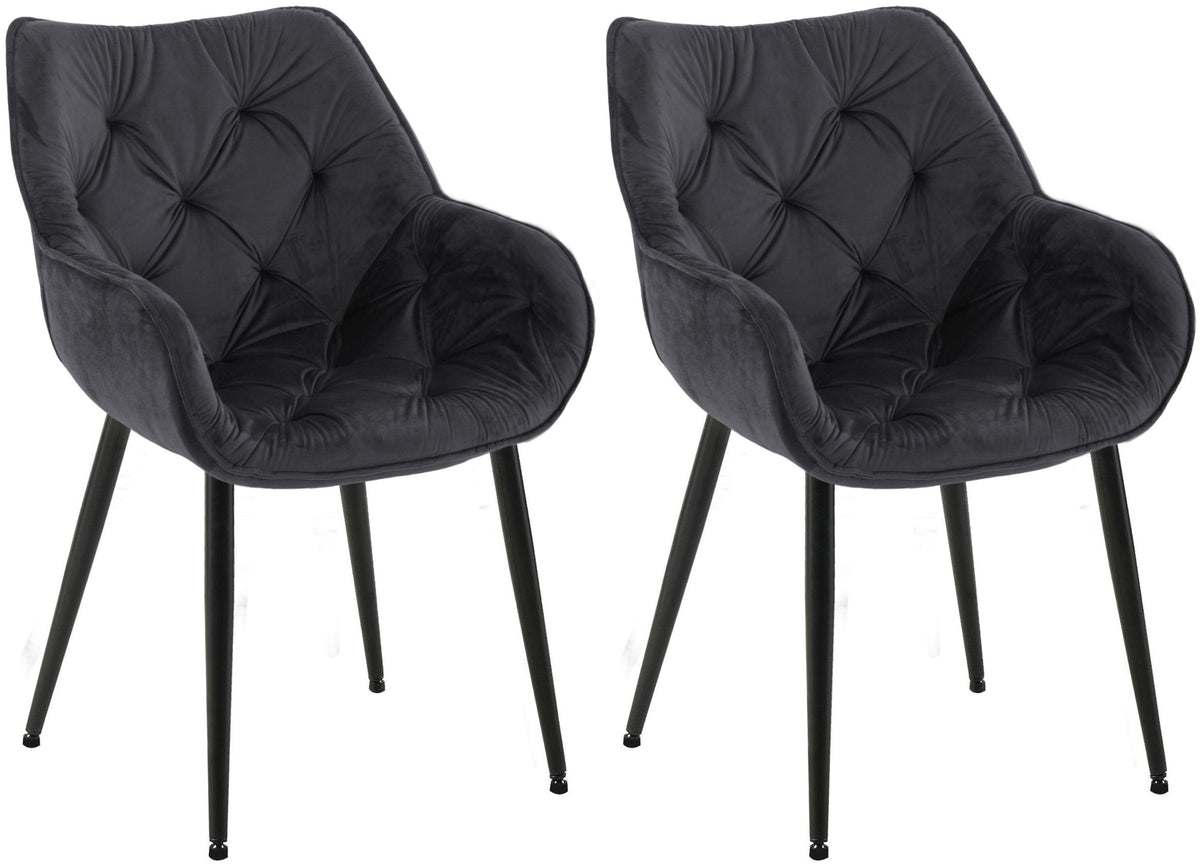 2-pack stol Tanna sammet