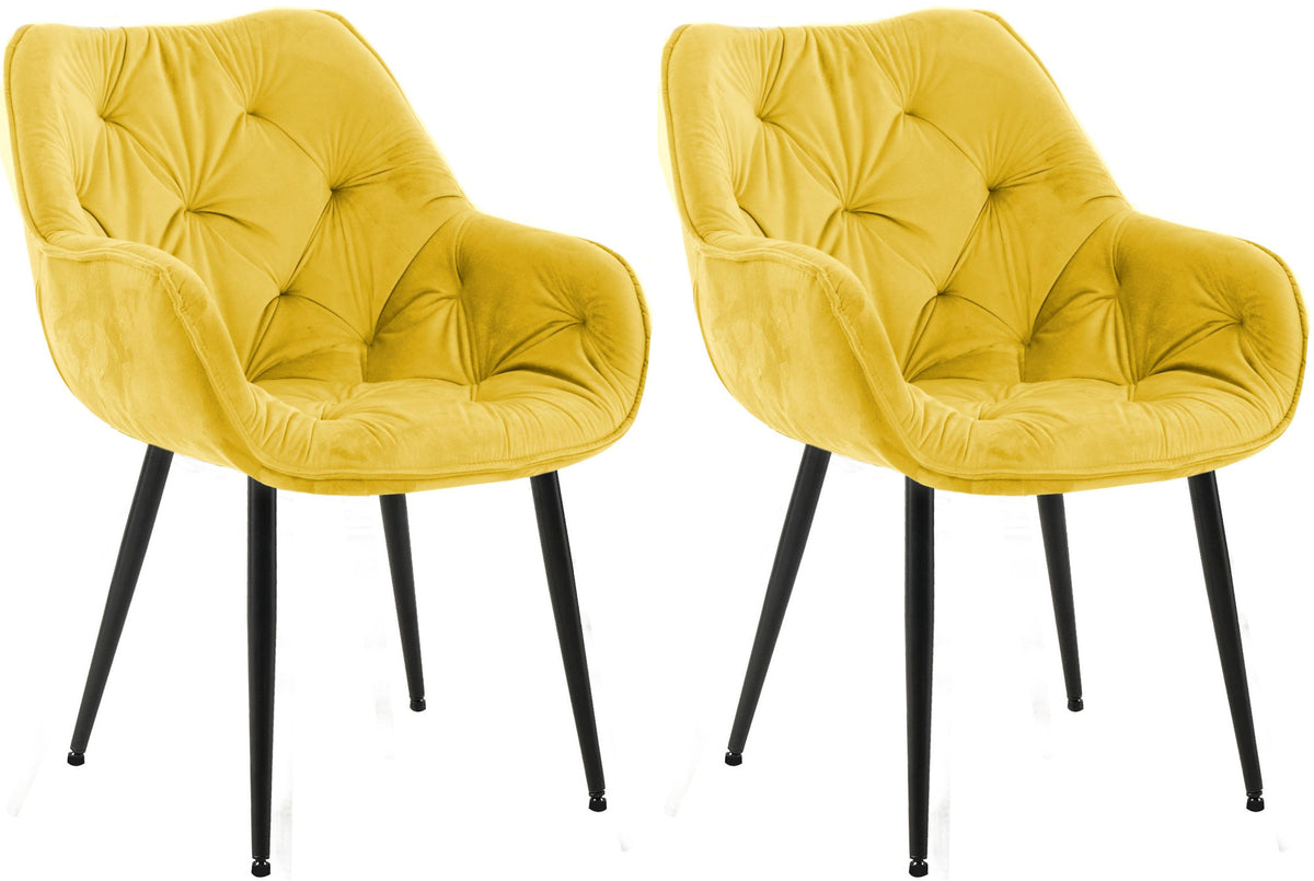 2-pack stol Tanna sammet