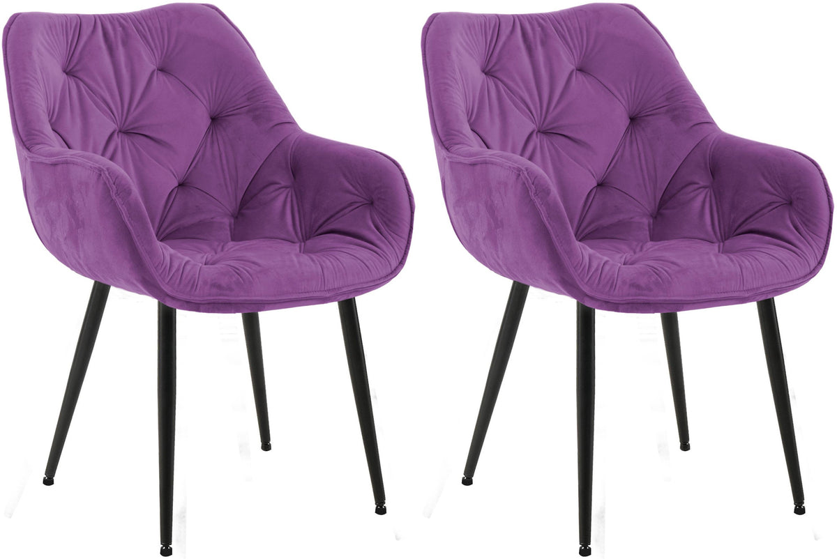 2-pack stol Tanna sammet