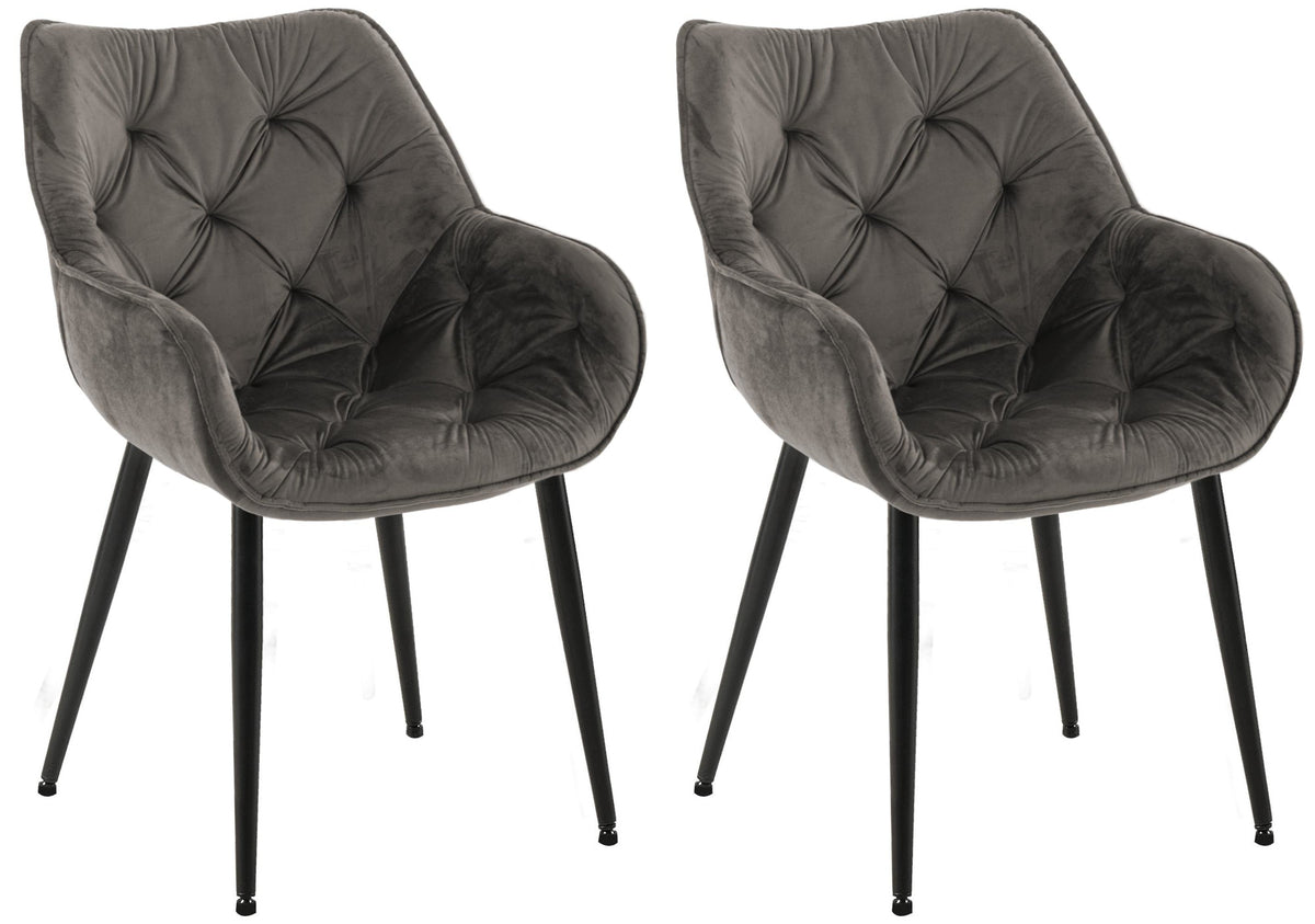 2-pack stol Tanna sammet
