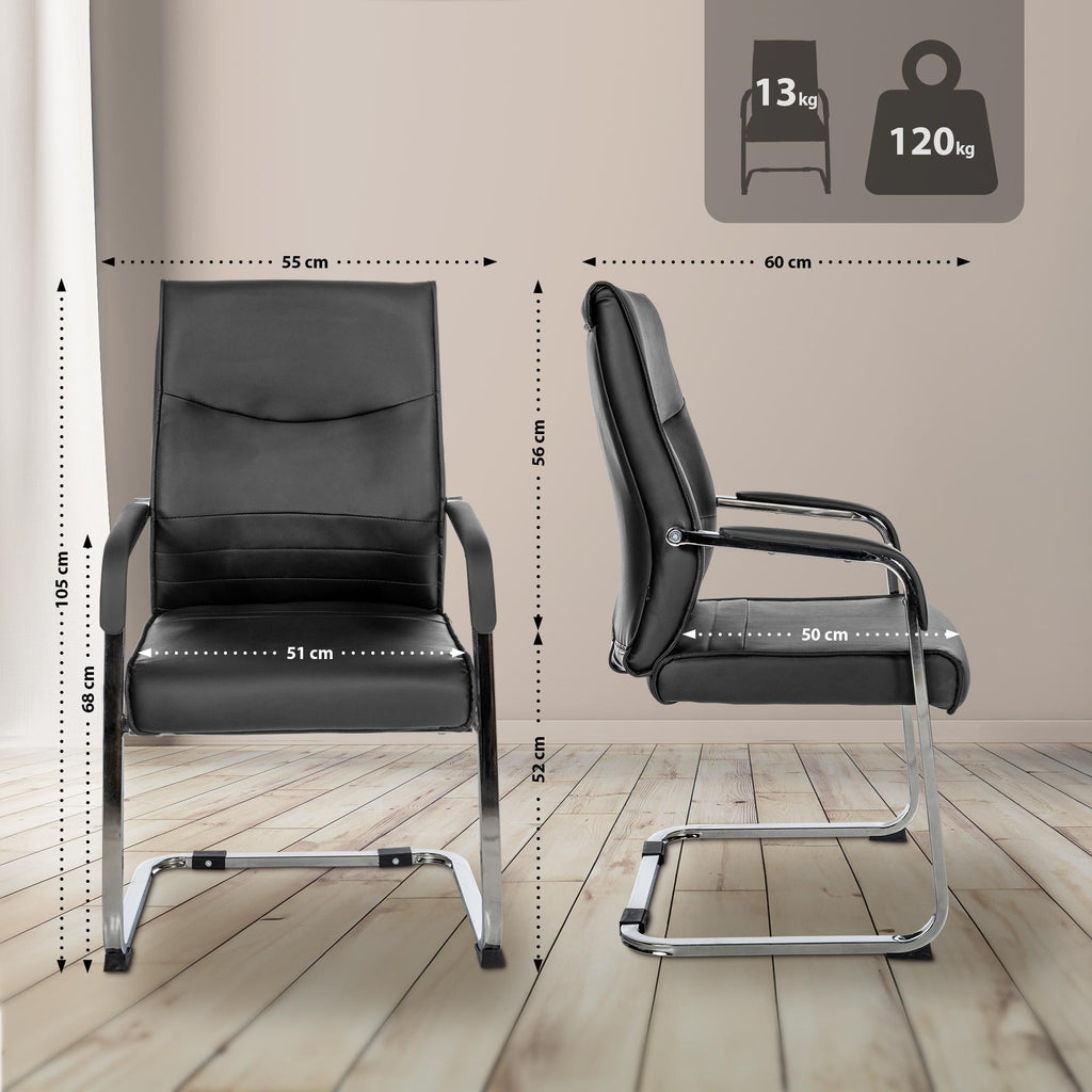 2-pack matstolar Hobart