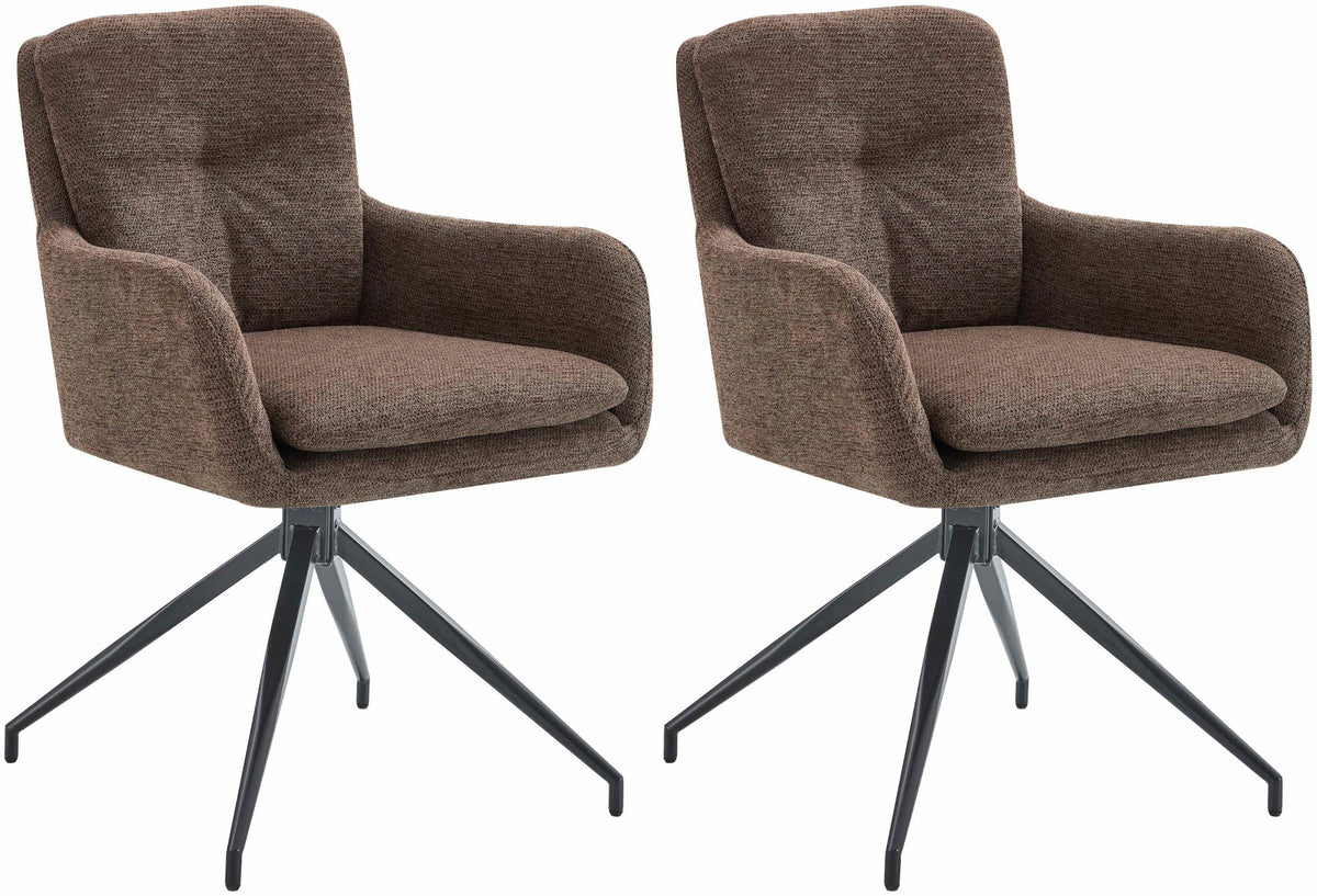 2-pack matstolar Pickett tyg