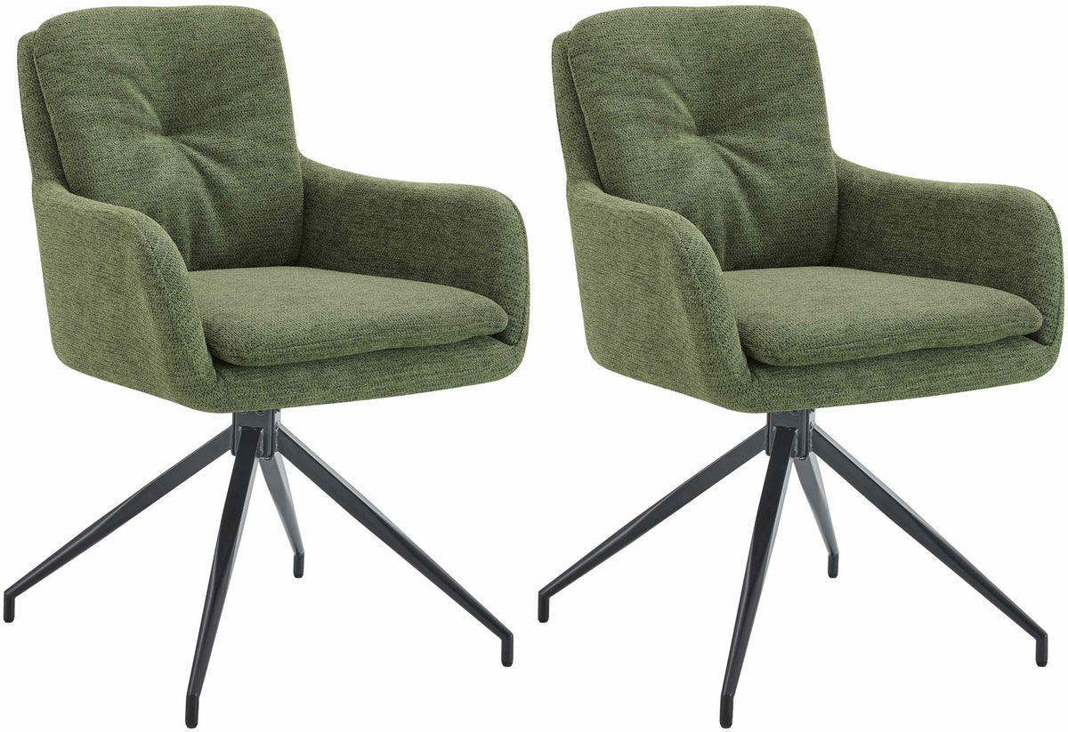 2-pack matstolar Pickett tyg