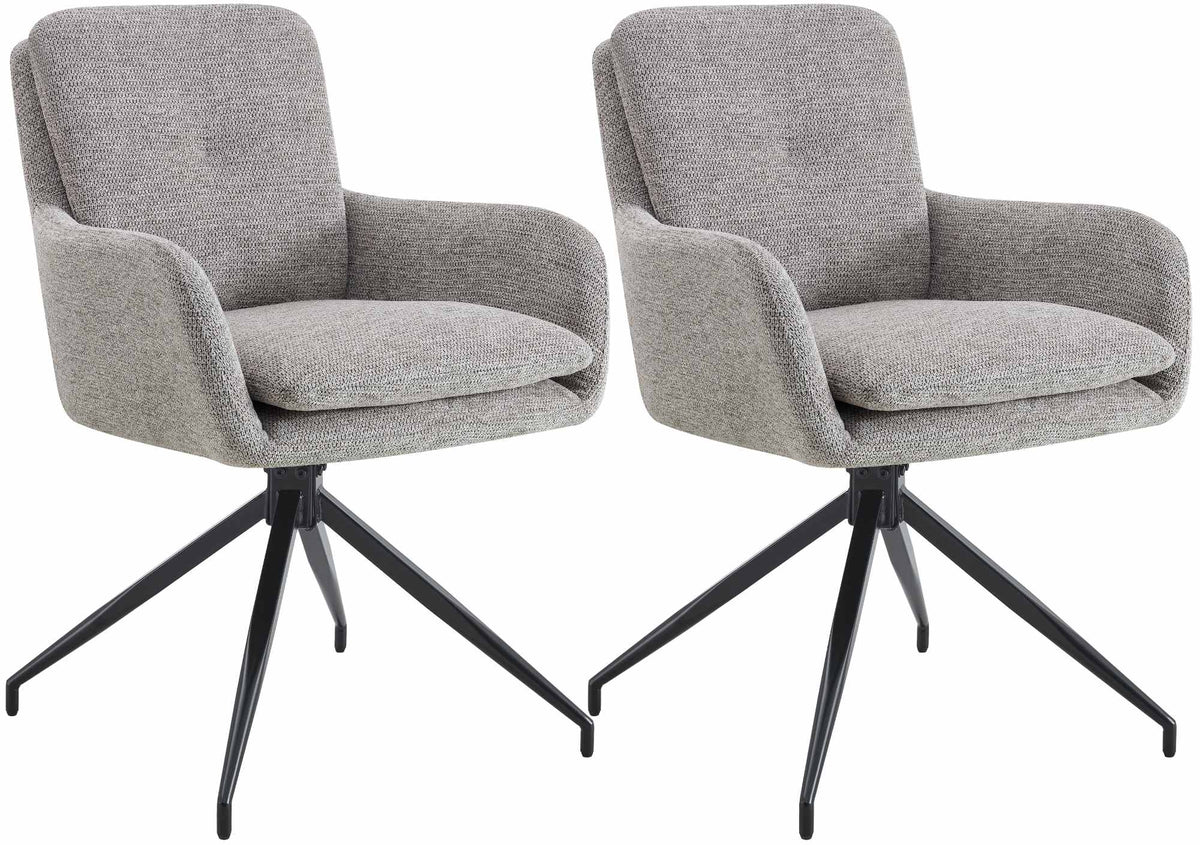 2-pack matstolar Pickett tyg