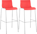 2-pack barstol Hover plast 4-ben stativ