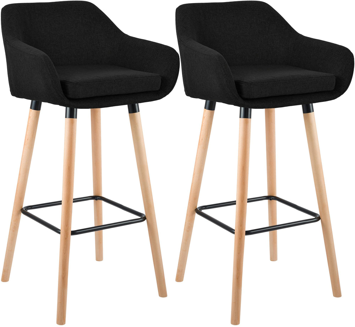 2-pack barstol Grant tyg