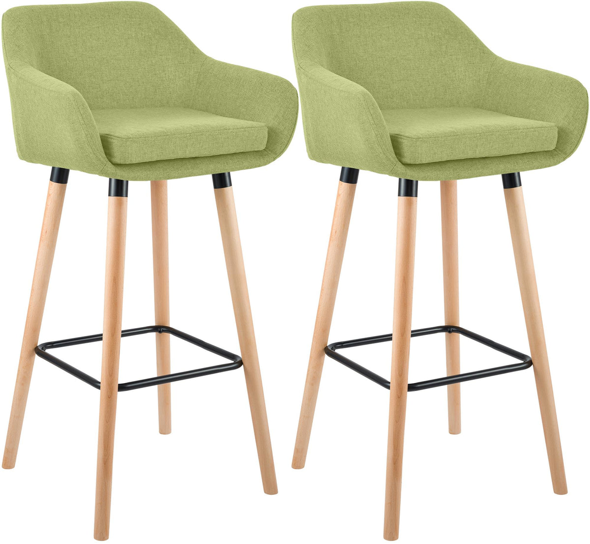 2-pack barstol Grant tyg