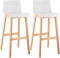 2-pack barstol Hover plast fyrbent stativ Natura