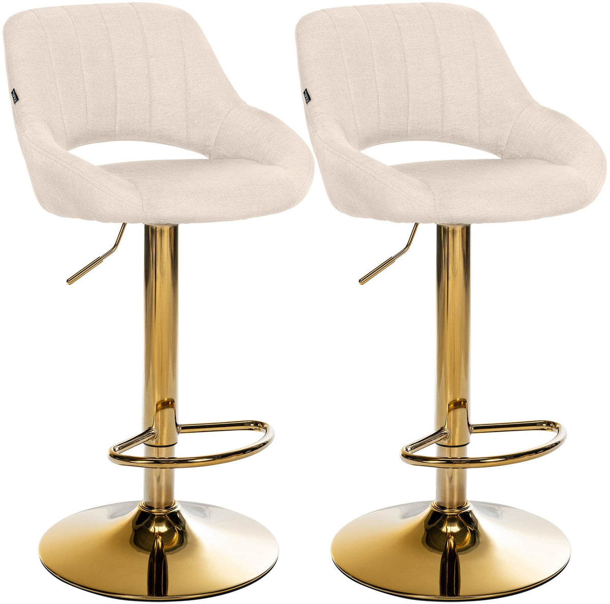 2-pack barstol Milet tyg