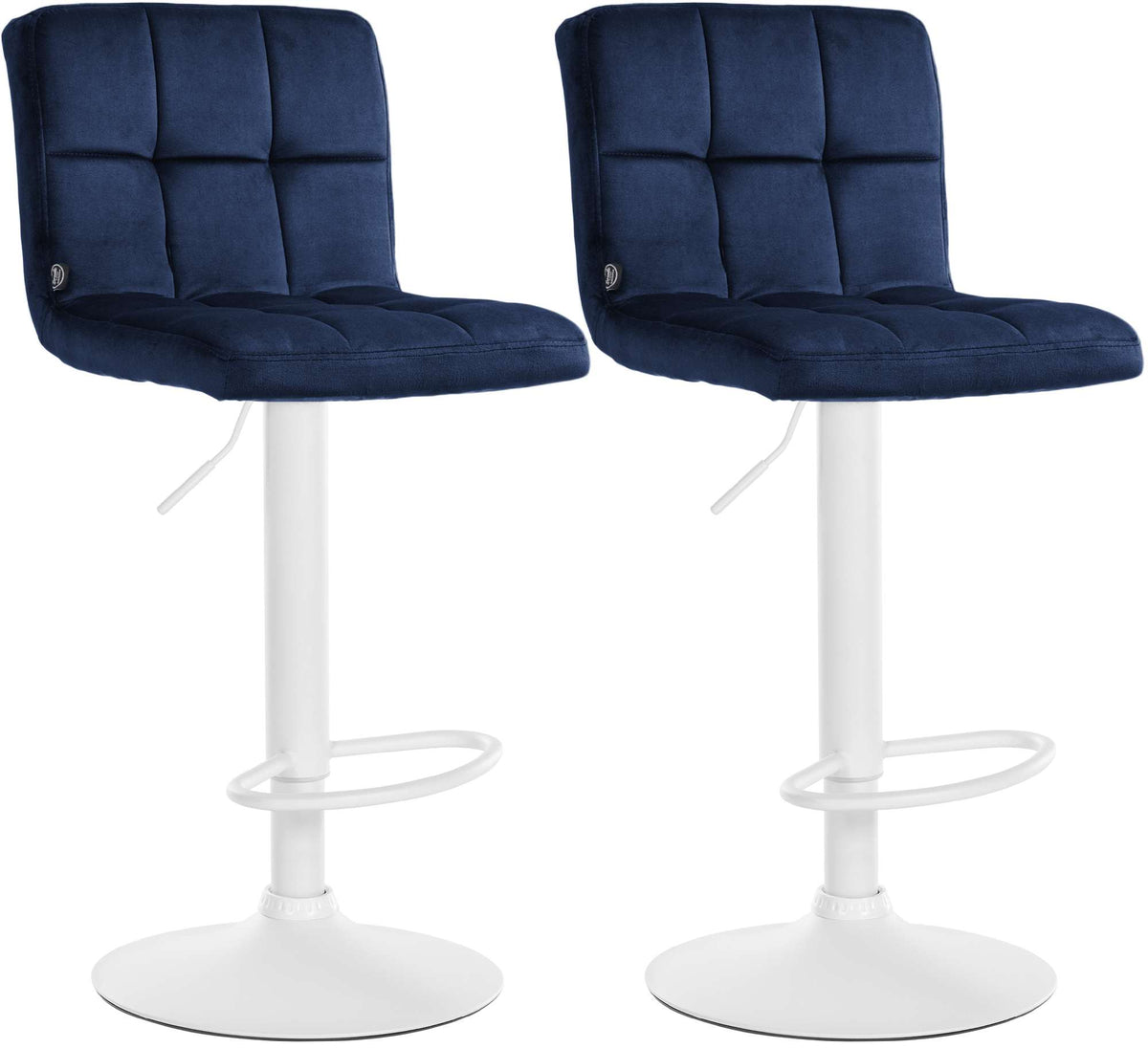 2-pack barstol Peru sammet