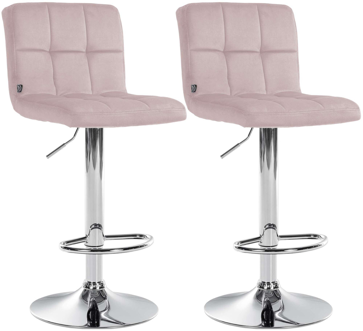 2-pack barstol Peru sammet