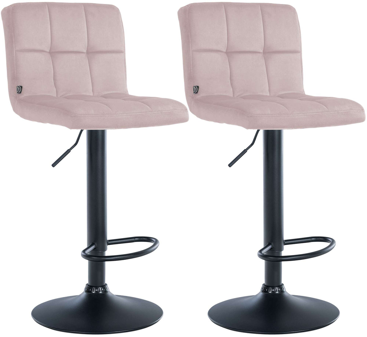 2-pack barstol Peru sammet