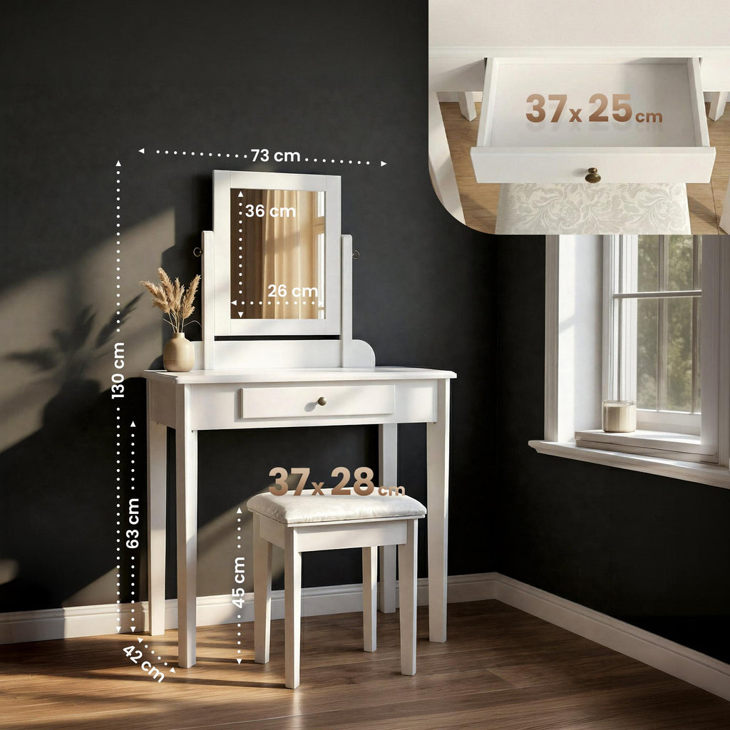 Sminkbord-set Velia
