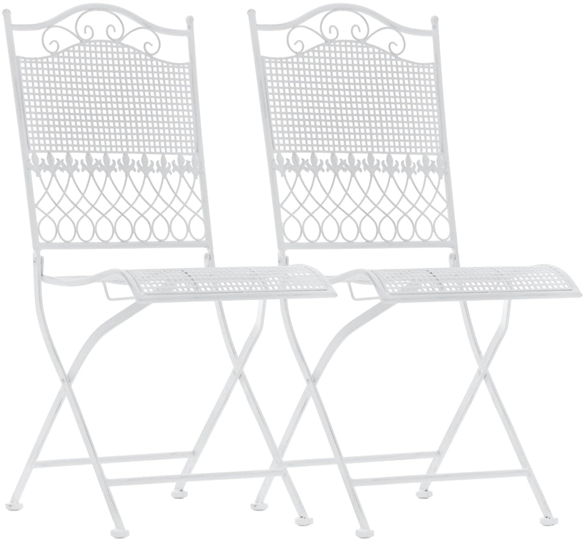2-pack trädgårdsstolar Kiran