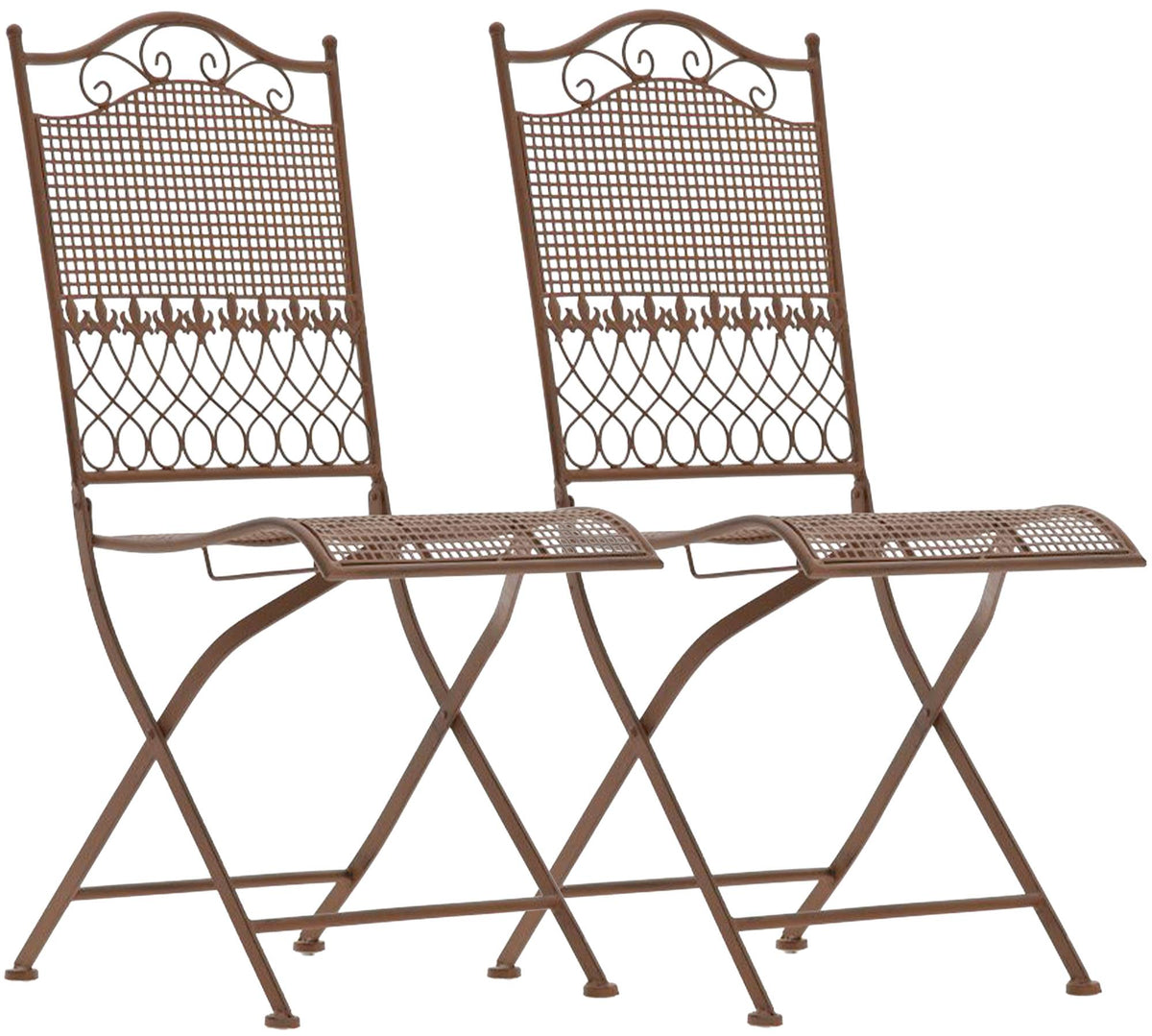 2-pack trädgårdsstolar Kiran