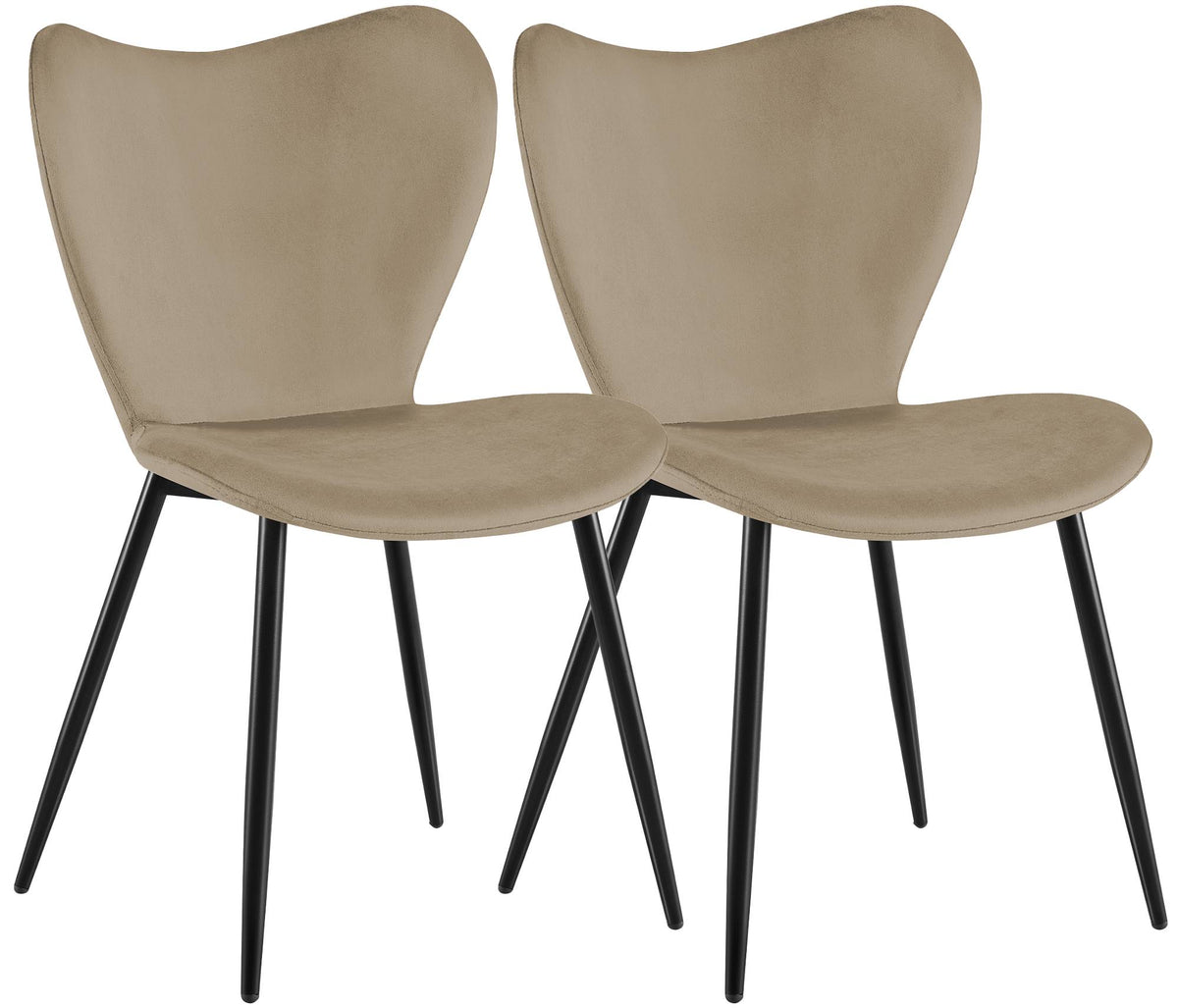 2-pack matstolar Maika