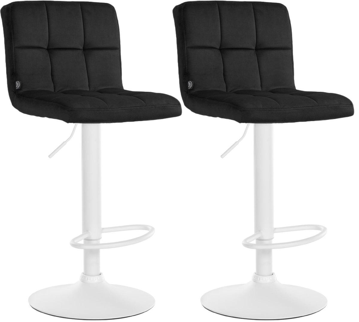 2-pack barstol Peru sammet