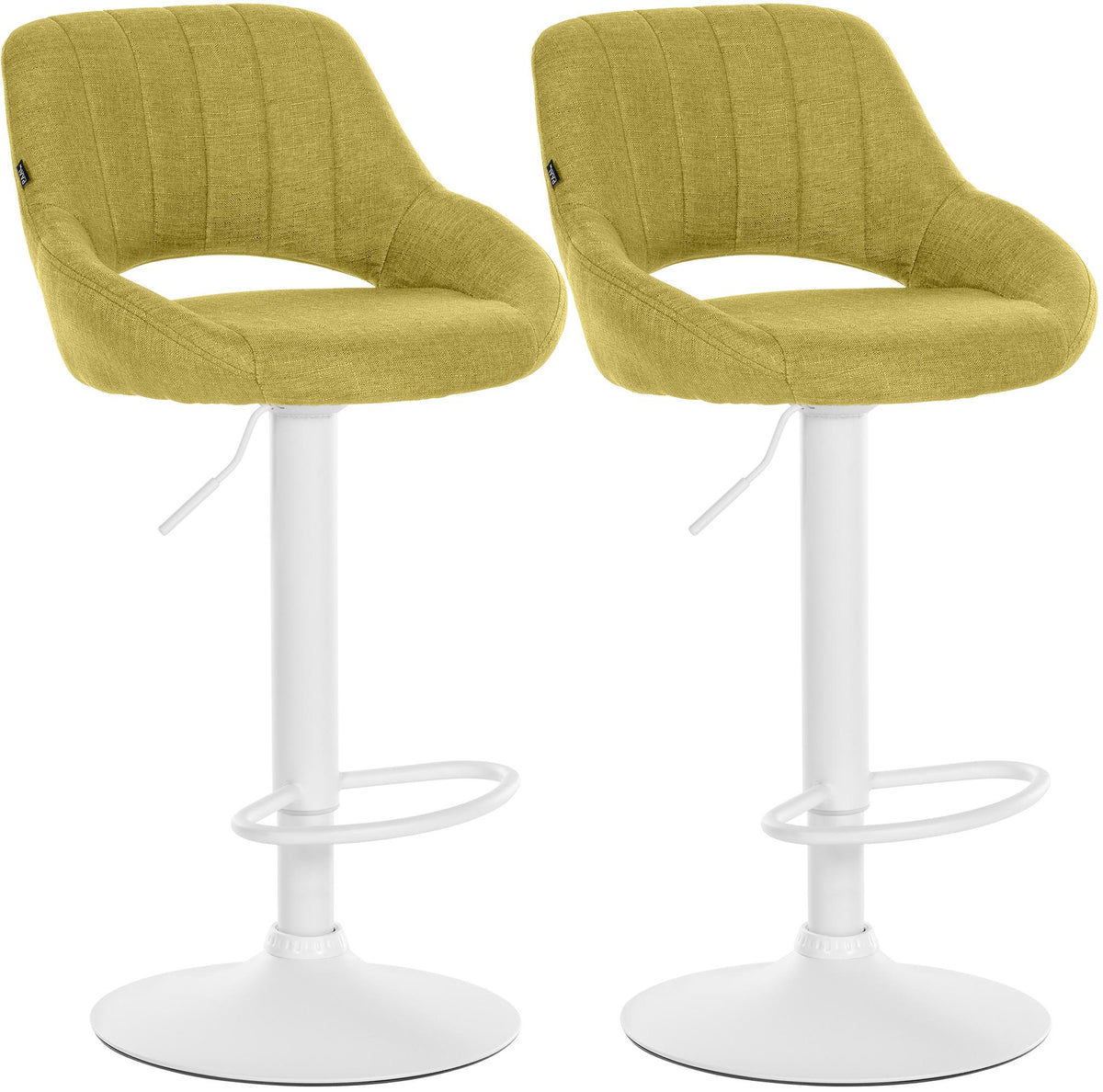 2-pack barstol Milet tyg