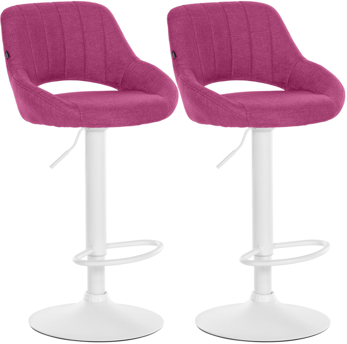 2-pack barstol Milet tyg
