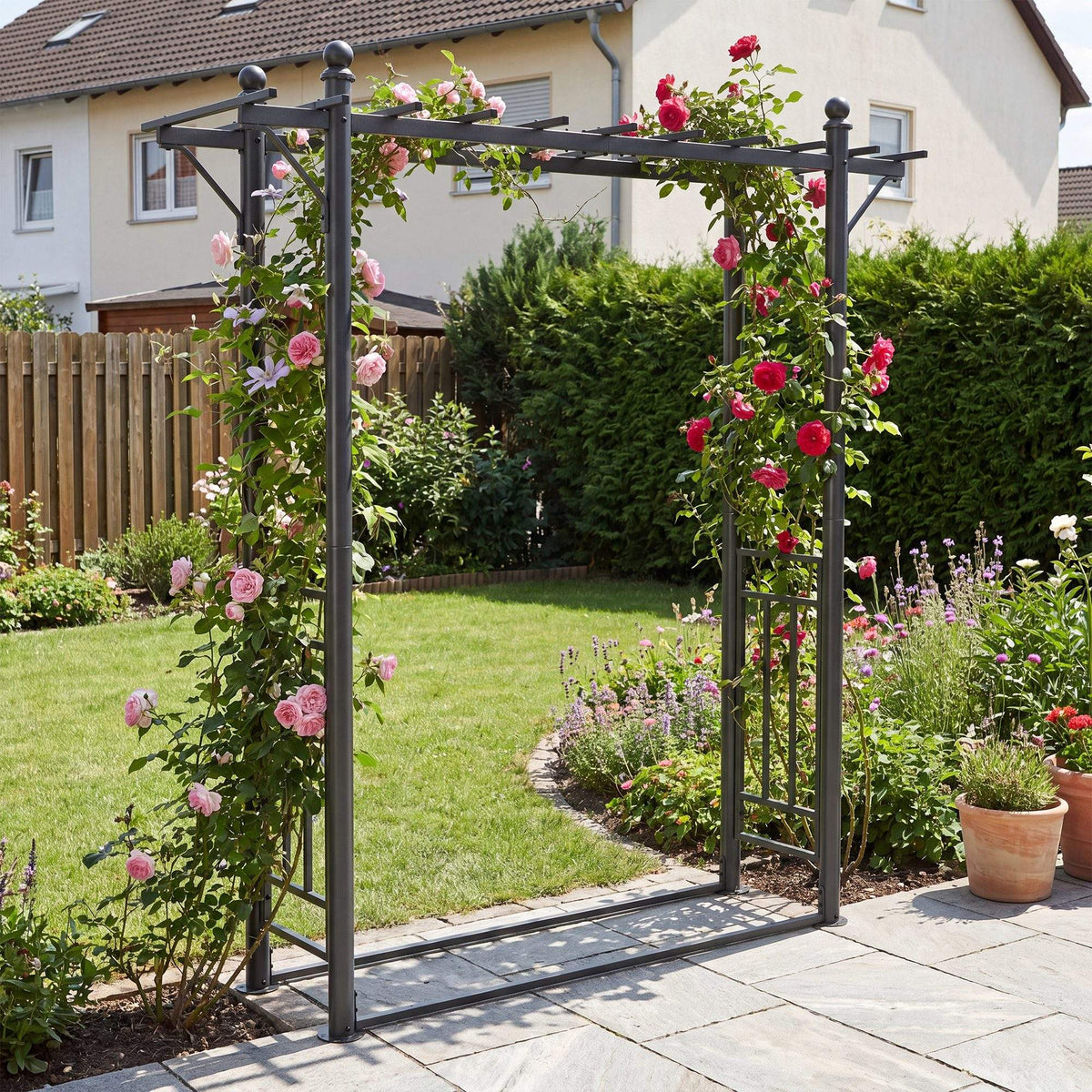 Rosenbåge veranda