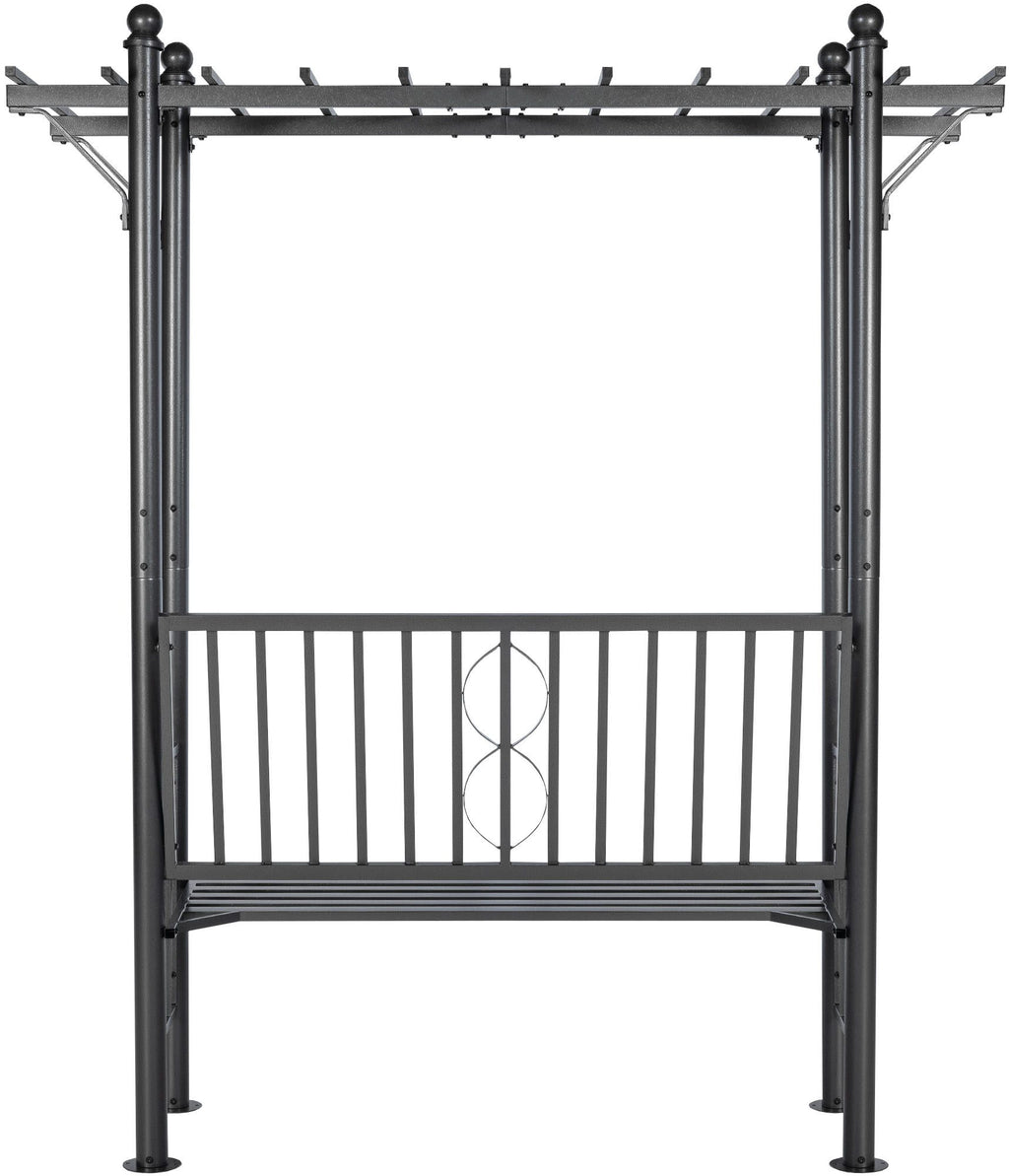Rosenbåge med sittbänk Luvio