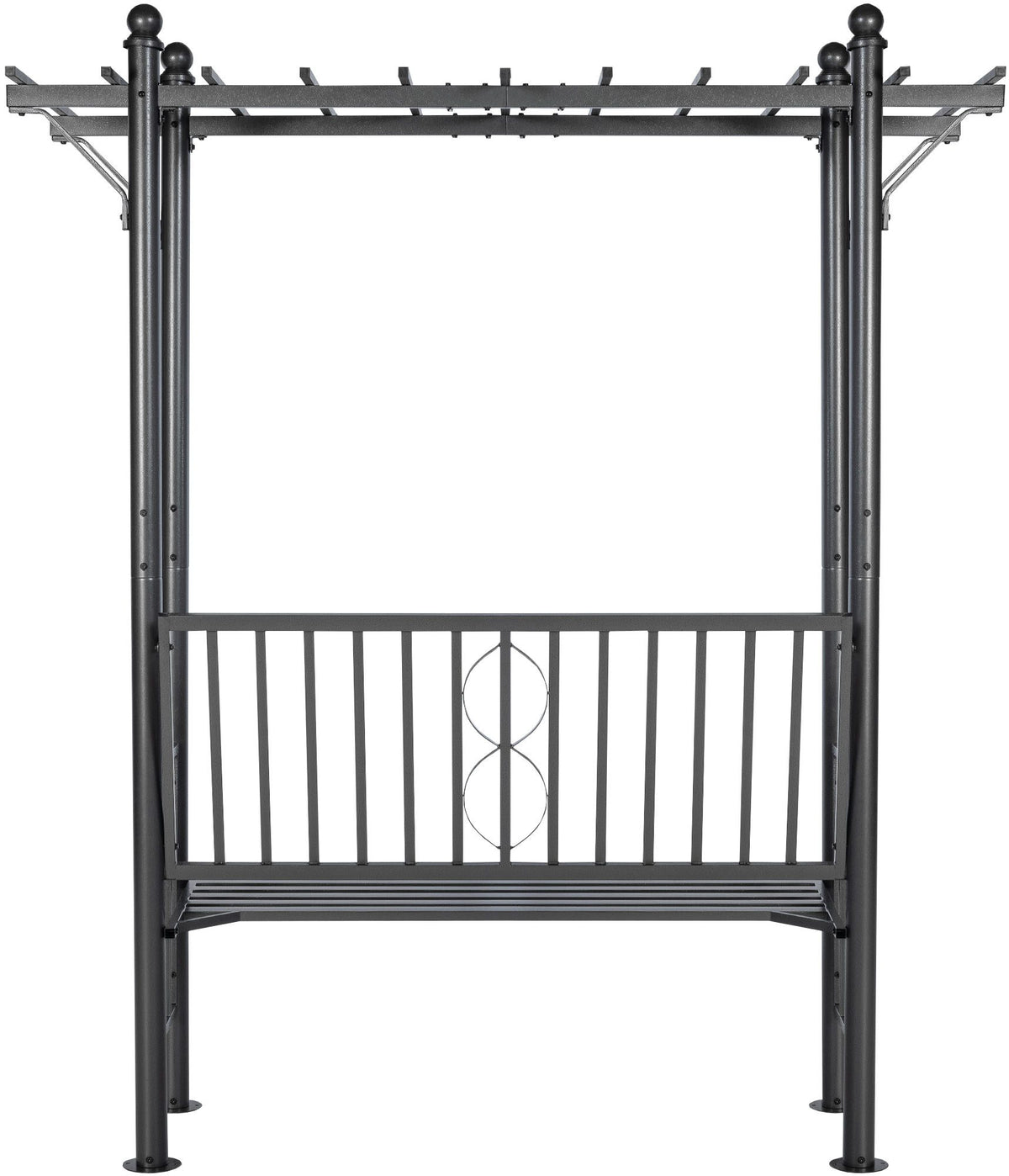 Rosenbåge med sittbänk Luvio