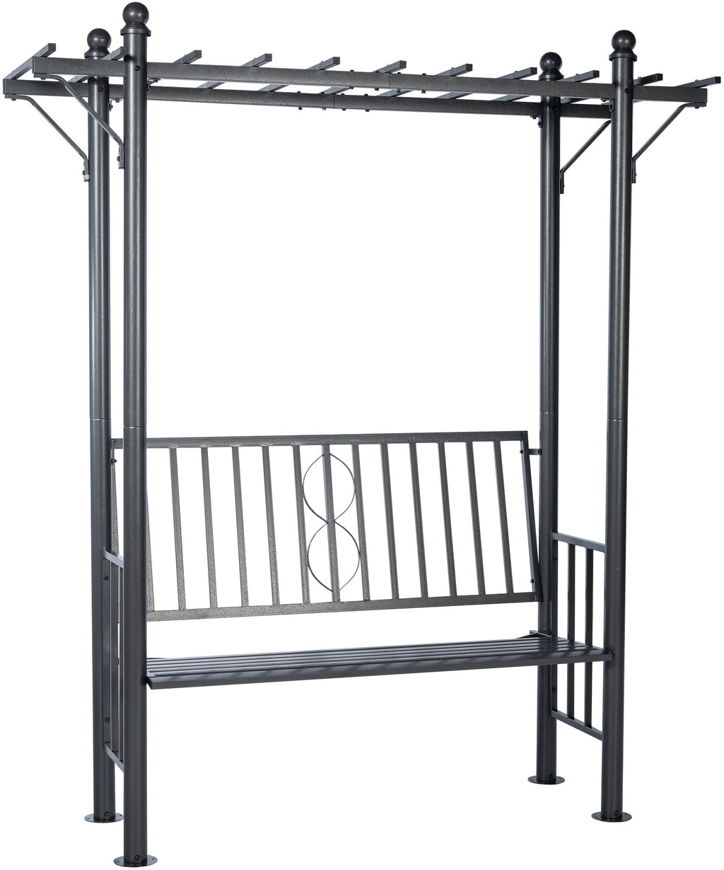 Rosenbåge med sittbänk Luvio