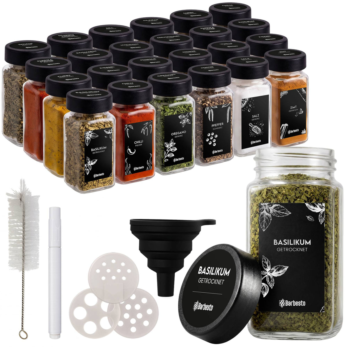24-pack kryddburkar