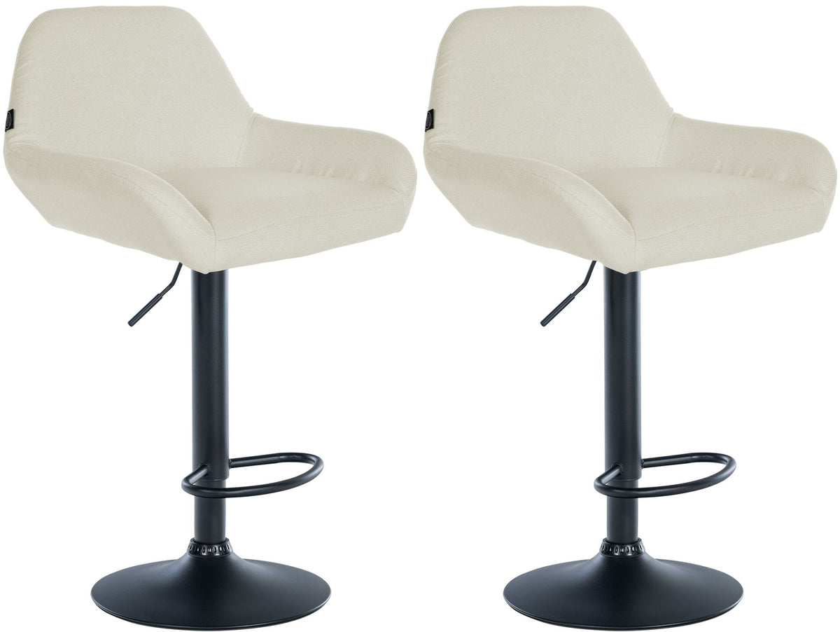 2-pack barstol Braga tyg