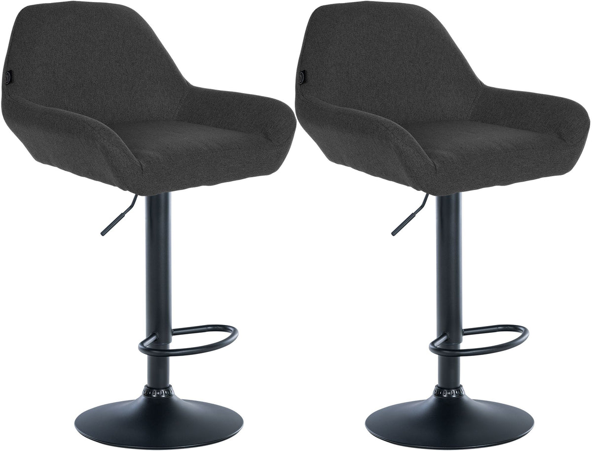 2-pack barstol Braga tyg