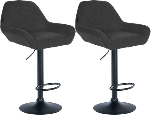 2-pack barstol Braga tyg