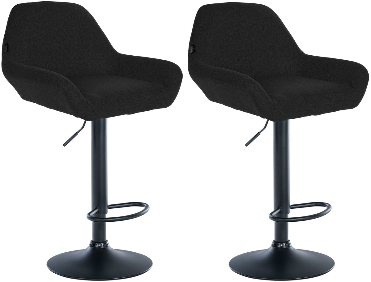 2-pack barstol Braga tyg