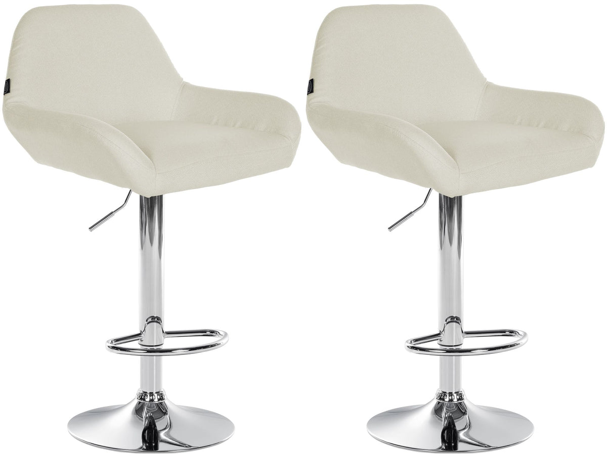 2-pack barstol Braga tyg