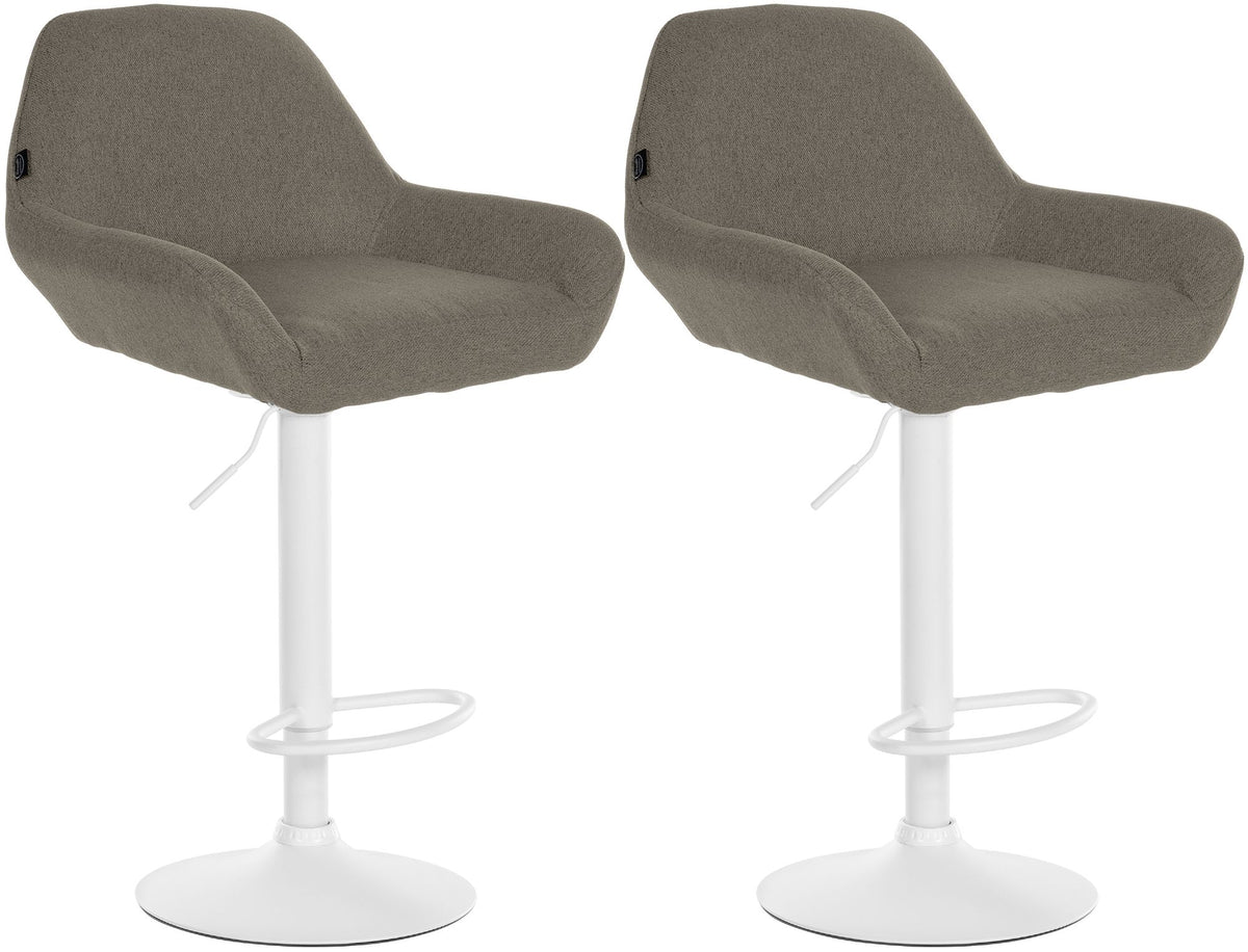2-pack barstol Braga tyg