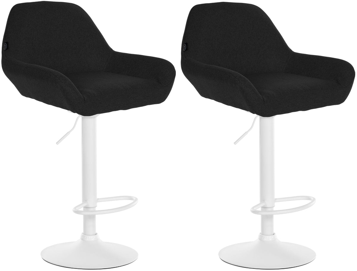 2-pack barstol Braga tyg