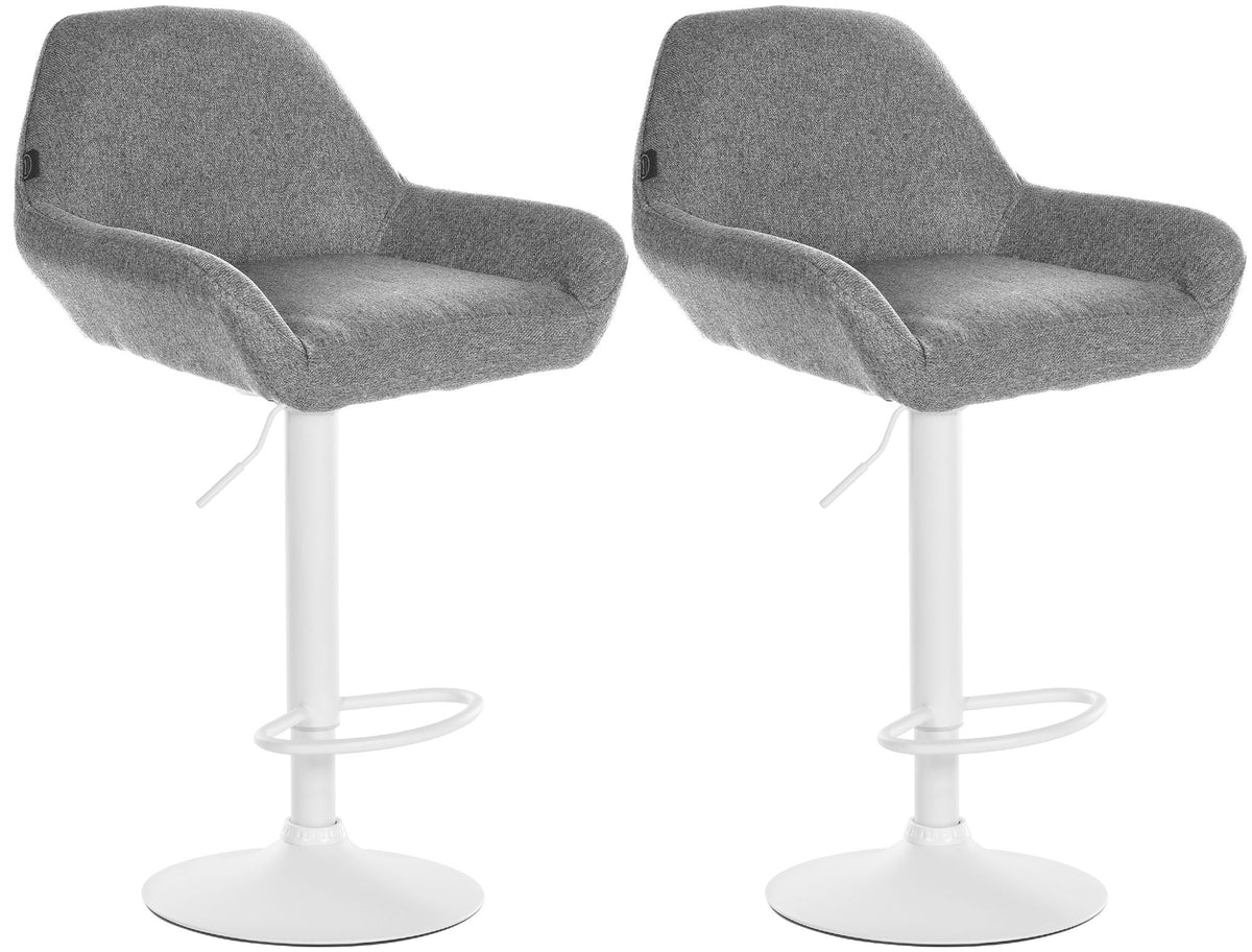 2-pack barstol Braga tyg