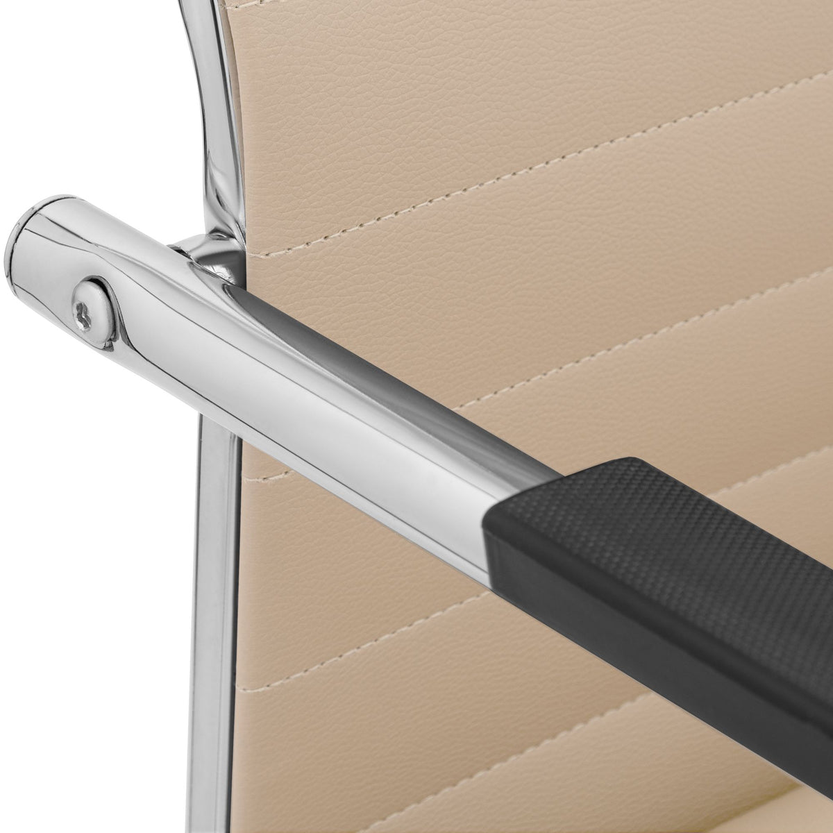 2-pack fribärande stol Hakon läderlook