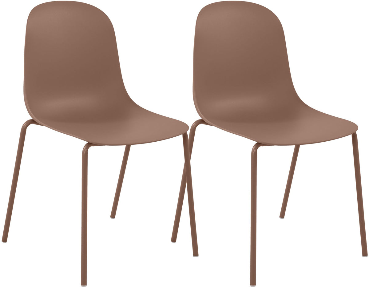 2-pack stapelbar stol Hardin
