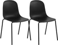 2-pack stapelbar stol Hardin