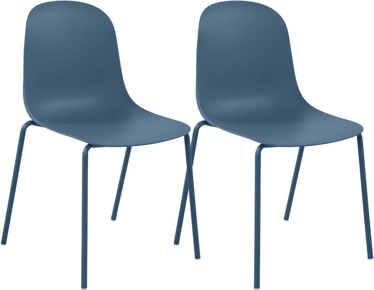 2-pack stapelbar stol Hardin