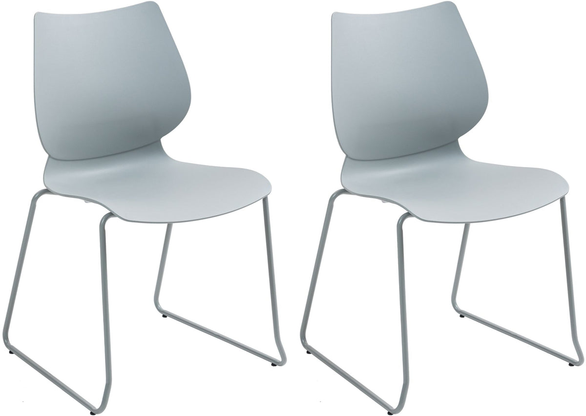 2-pack stapelbara stolar Houma