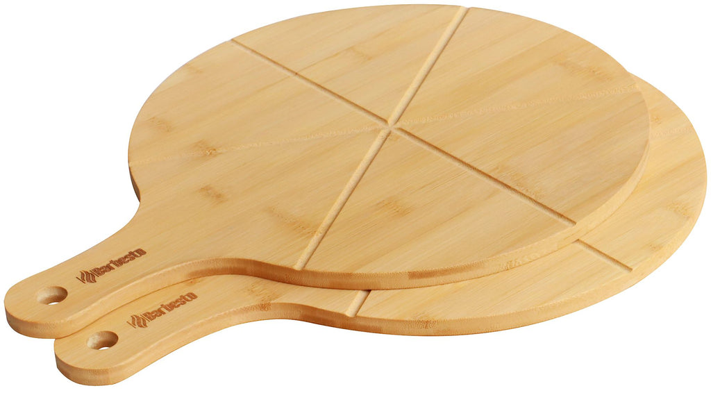 2-pack pizzabrädor Todi bambu